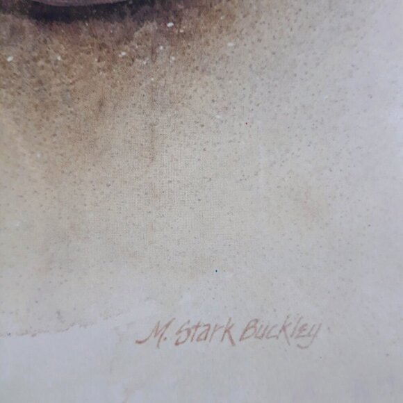 Light From Within by Majory Stark Buckley Watercolor Print Signed 12x14 - Picture 5 of 6